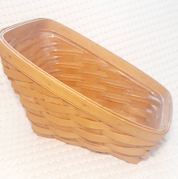 Longaberger Other - Vintage 1994 Longaberger Slanted Vegetable Basket - Signed Woven Basket